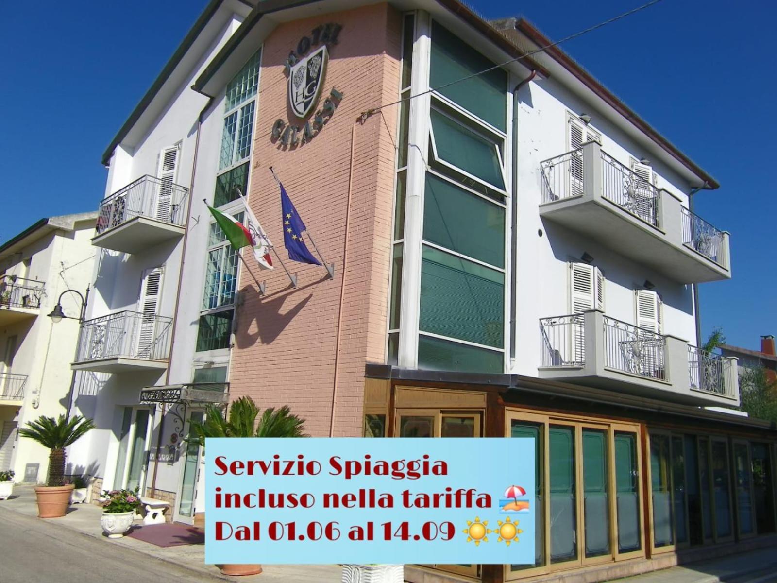 Hotel Galassi Numana Exteriör bild